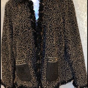 Yak Magik Black & Gold Jacket